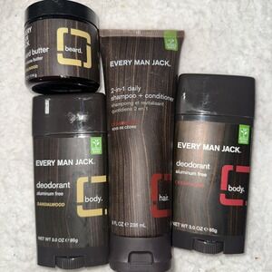 Every Man Jack Cedarwood Daily 2-in-1 Shampoo + Conditioner Sandalwood Deodorant